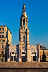 Fototapeta premium Bell tower of the Church of Sophia the Wisdom of God in Moscow Russia