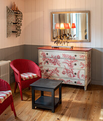 Art de la décoration à la française.