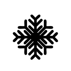 snowflake silhouette 5