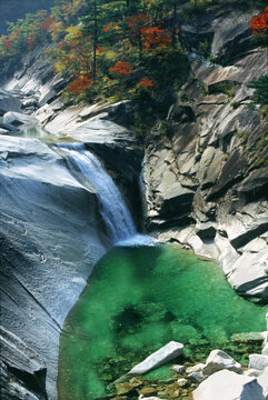 Yeonjudam Pools in Kumgang Mountains