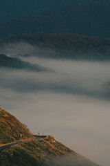 秋吉台　長者ヶ峰展望台