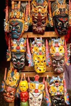Colorful puppets in Shanghai China