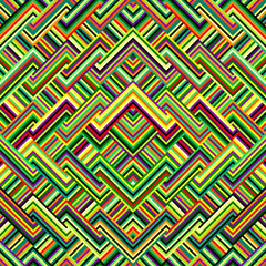 Herringbone aztec pattern. Seamless quilting design background. Vector image