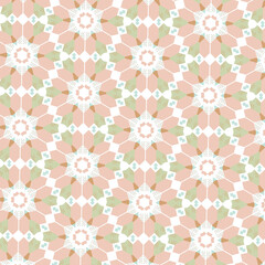 seamless pattern with flowers