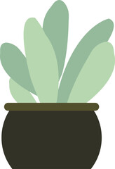Potted Houseplant Botanical Vector