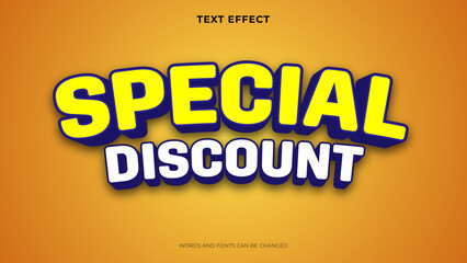 curved sales text effect