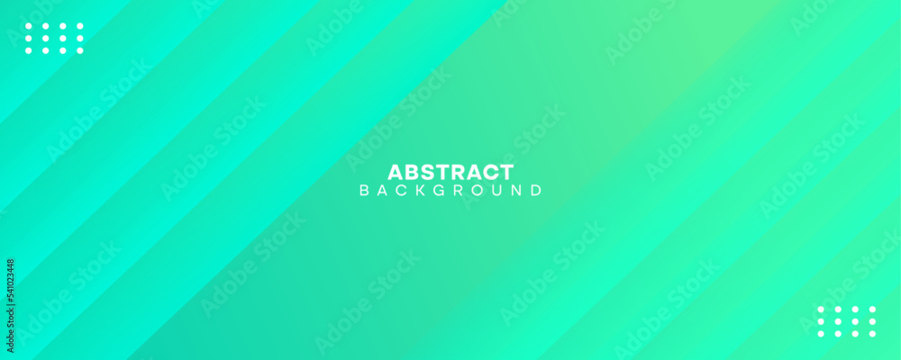 Poster abstract design background with lines. modern template banner with blue-green gradient color. new de