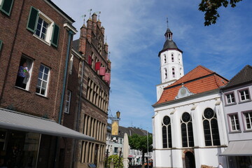 Fototapeta na wymiar Marktplatz in Xanten