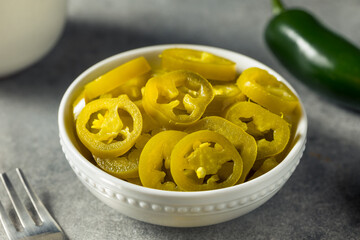 Homemade Preserved Pickled Jalapeno Peppers