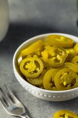 Homemade Preserved Pickled Jalapeno Peppers