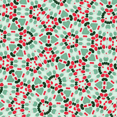 seamless pattern with hearts