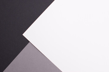 Black, gray, and white abstract geometric background