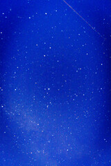 Close-up of the starry night sky