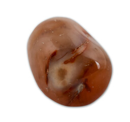 Carnelian agate mineral specimen