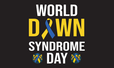 World Down Syndrome Day T-Shirt Design