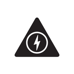 Lighting Bolt Icon Vector Illustration Style