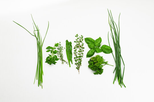 Caribbean herbs green seasoning Shadon benny local Trinidad and Tobago