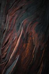 Tree texture unclose growing red wood