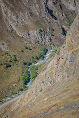 North Caucasus, high mountains of Ossetia.
