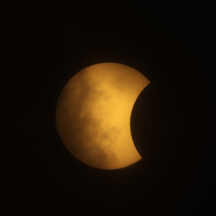 25th of October 2022, Partial solar eclipse