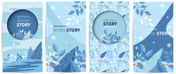 social media set for winter stories