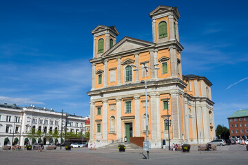 Fredrikskyrkan - Baroque church in Karlskrona, Sweden