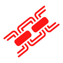 Chain Symbol PNG Format With Transparent Background