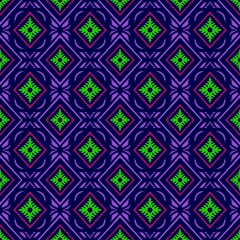 Seamless geometric folklore ornament, Tribal ethnic texture. Seamless striped pattern in Aztec style, Figure tribal embroidery, Scandinavian, Ikat pattern