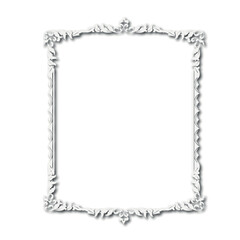 Frame, in the style of an ornament, Vector illustration eps 10, Art.	