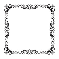 Frame, in the style of an ornament, Vector illustration eps 10, Art.	