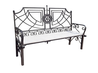 Old decorative bench.