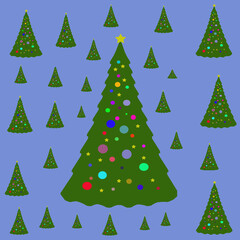 christmas tree background