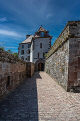 Fototapeta na wymiar Chateau La Petite-Pierre in Alsace, France