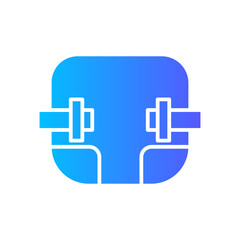 Obraz premium babies gradient icon