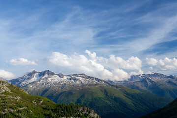 Panoramic view of mountains