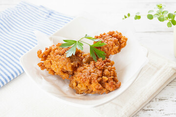 大豆ミートの唐揚げ