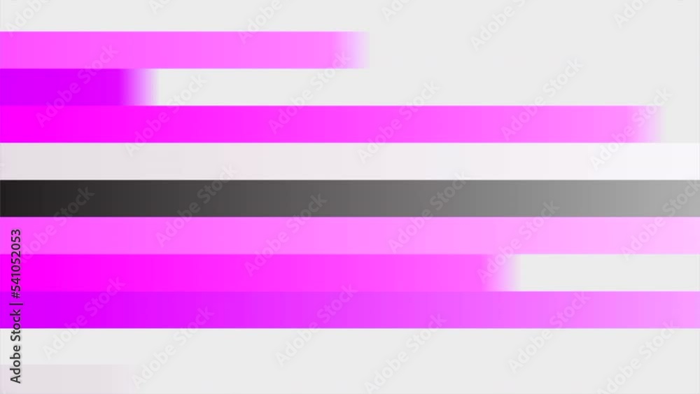 Aufkleber dynamic movement of colorful lines on white background. motion. beautiful simple stripes move at res