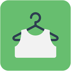 Cloth Hanger Vector Icon