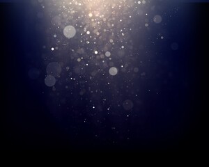 abstract bokeh background, overlay particles