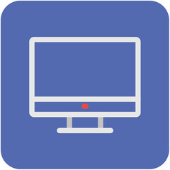 Monitor Vector Icon