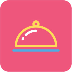Platter Vector Icon