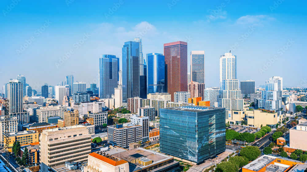 Wall mural the skyline of los angeles