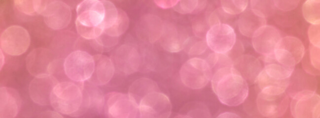 red bokeh background with soft blur bokeh light. Pink color