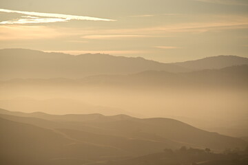 Obraz premium sunrise in the mountains