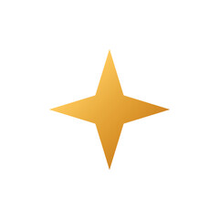 Decorative Star Icon Vector Logo Template