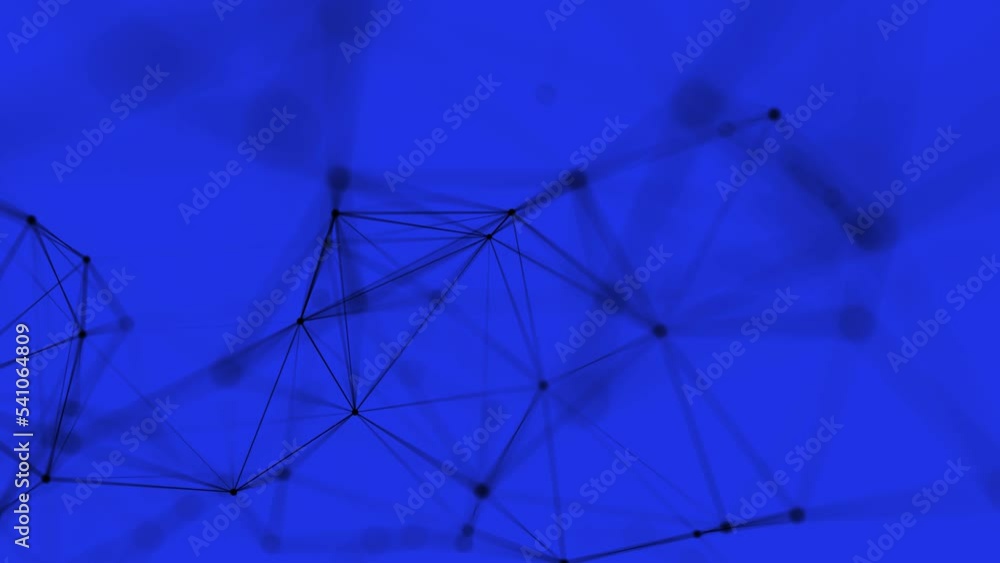 Aufkleber network connection structure. big data. connecting points and lines. abstract technology background.