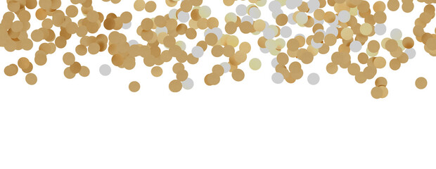 Glittering golden confetti png. Glittering golden