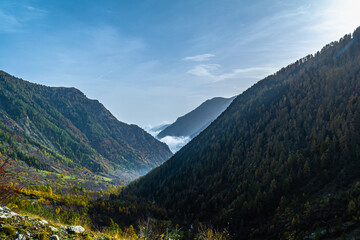 Autunno in Valle Stura: tripudio di colori, vette, laghi, cascate e flora alpina