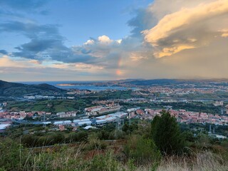 panorama of the city