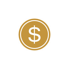 Dollar Currency Money Icon Template